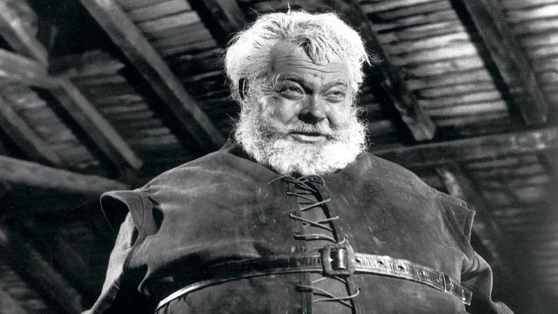 In addition to writing and directing “Chimes at Midnight,” Orson Welles stars as Shakespeare’s favorite fool, Falstaff.