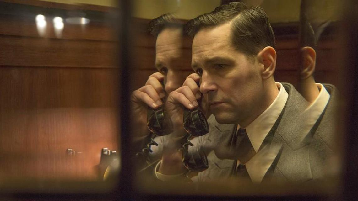 Baseball player Moe Berg (Paul Rudd) has a secret: He’s spying for the U.S. government.