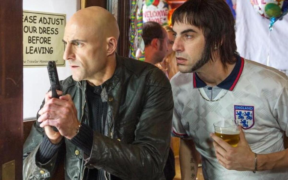 A British spy (Mark Strong) is saddled with his long-lost bumbling brother (Sacha Baron Cohen).