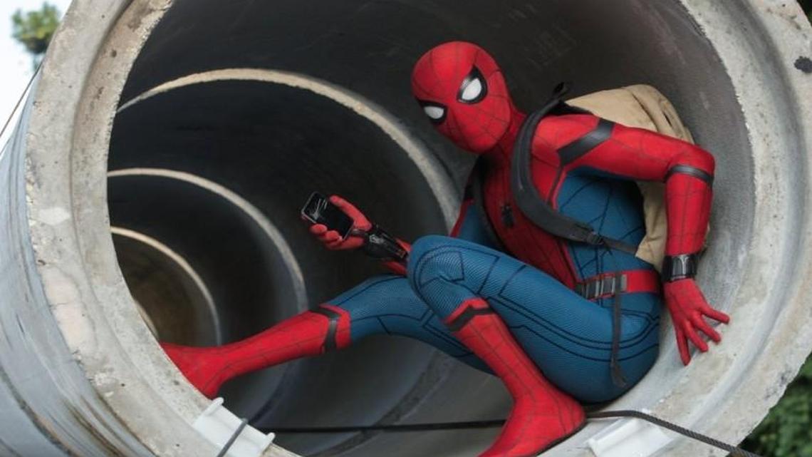 Tom Holland plays your friendly neighborhood wall-crawler in “Spider-Man: Homecoming,” due in theaters July 7.