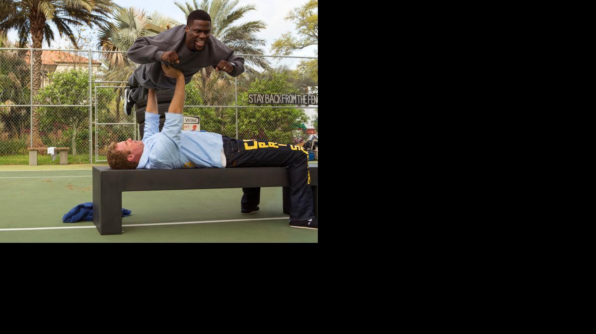 
Kevin Hart and Will Ferrell in a scene from ‘Get Hard’
