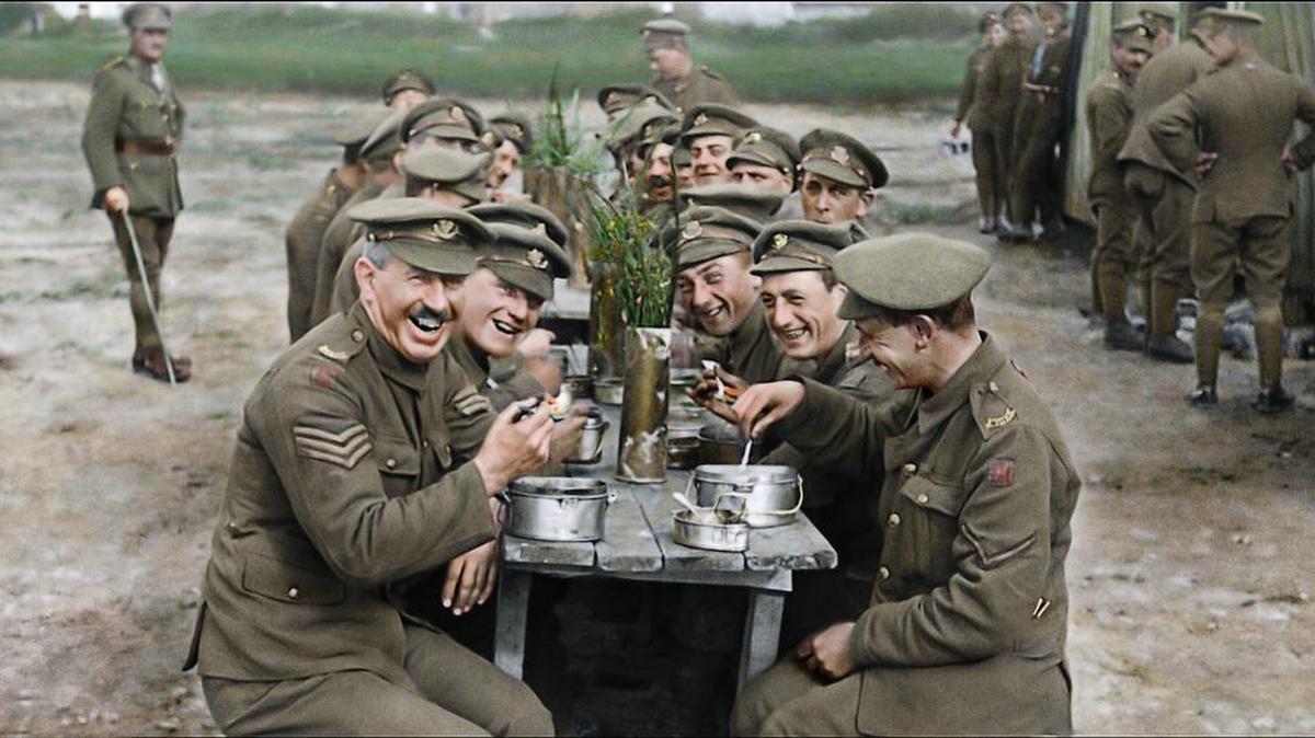 Director Peter Jackson took old World War I footage and altered frame rates, colorized and made it 3-D, even employing lip readers to capture dialogue.