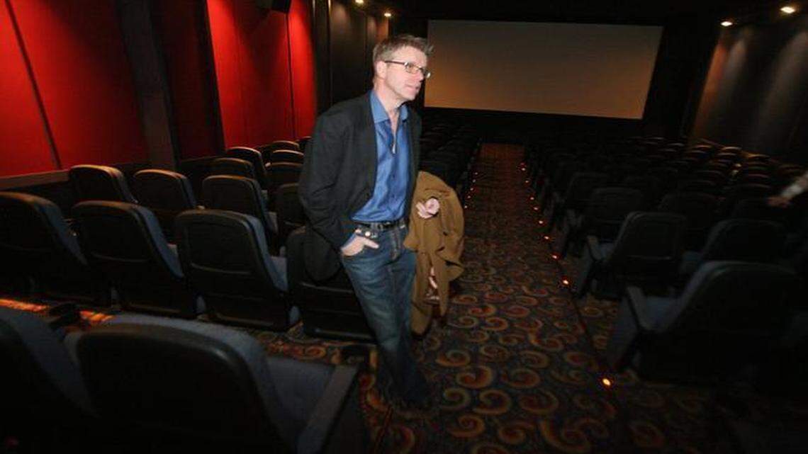 
Screenland Theatres owner Butch Rigby showed off the new Screenland Crown Center back when it opened in December 2009.

