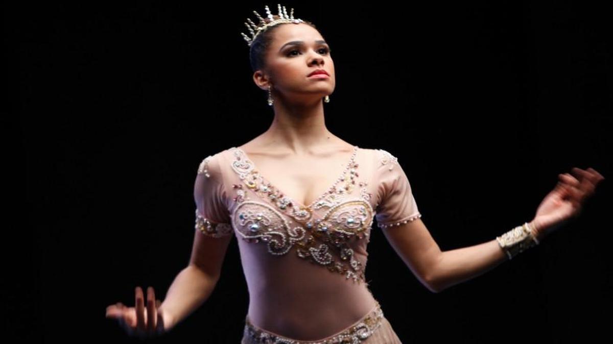 Misty Copeland, the first African-American principal dancer in American Ballet Theatre’s 76-year history, didn’t want to participate in a documentary that was about only her. The resulting film, “A Ballerina’s Tale,” opens Friday at the Tivoli.