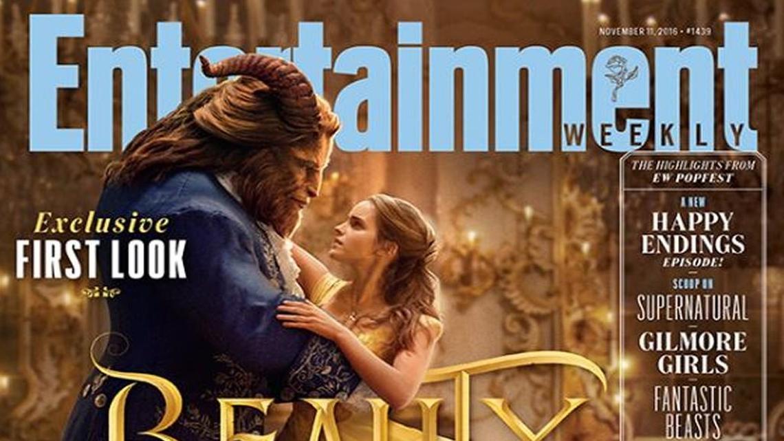 An early peek at the new “Beauty and the Beast.”