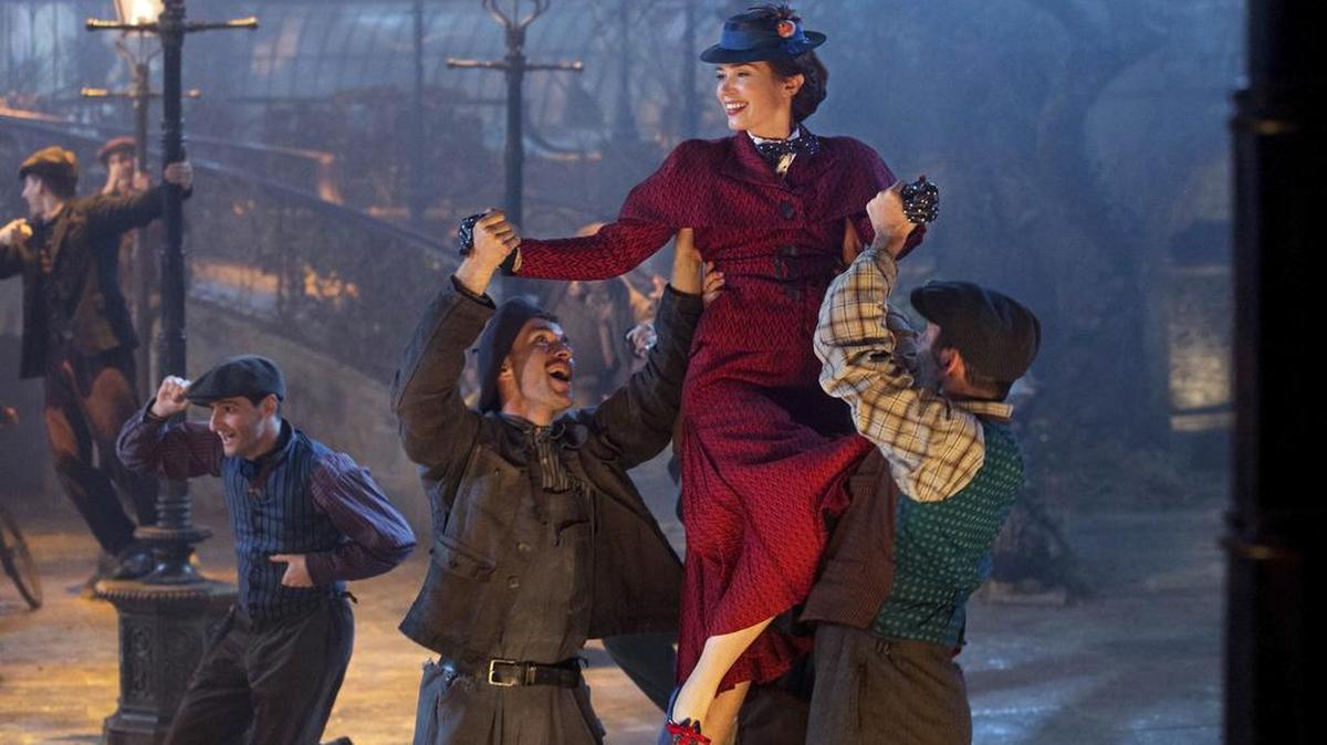 “Mary Poppins Returns,” with Emily Blunt in the title role, is a direct sequel to the 1964 original that starred Julie Andrews.