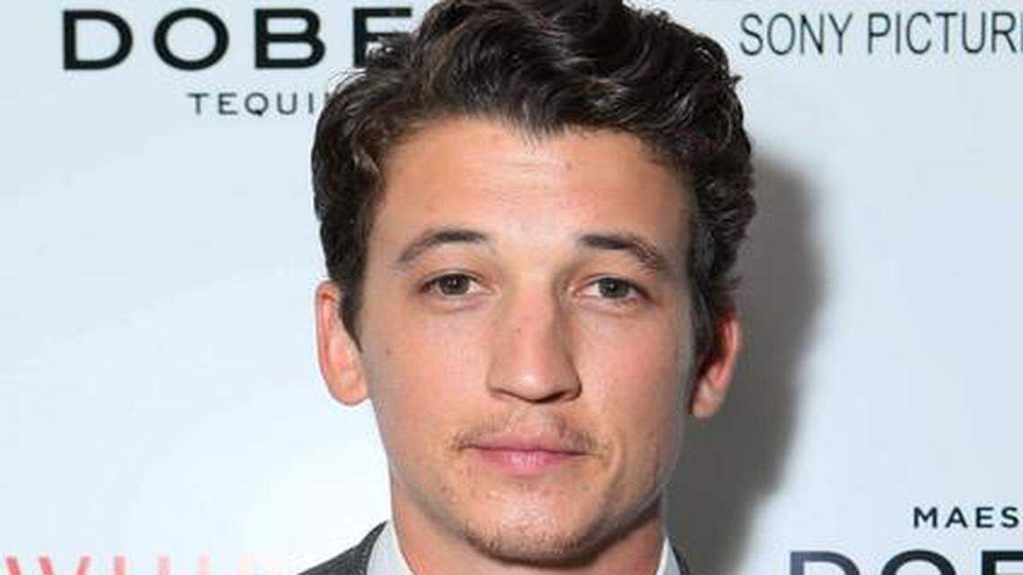 Miles Teller plays a driven drummer in “Whiplash.”<137>Actor Miles Teller at The LA Film Premiere and Party for 'Whiplash' Sponsored by Dobel & Sabra held at The Phoenix on Monday, October 6, 2014, in Beverly Hills, CA. (Photo by Alexandra Wyman/ Invision for Sony Pictures Classic/ AP Images)<137>