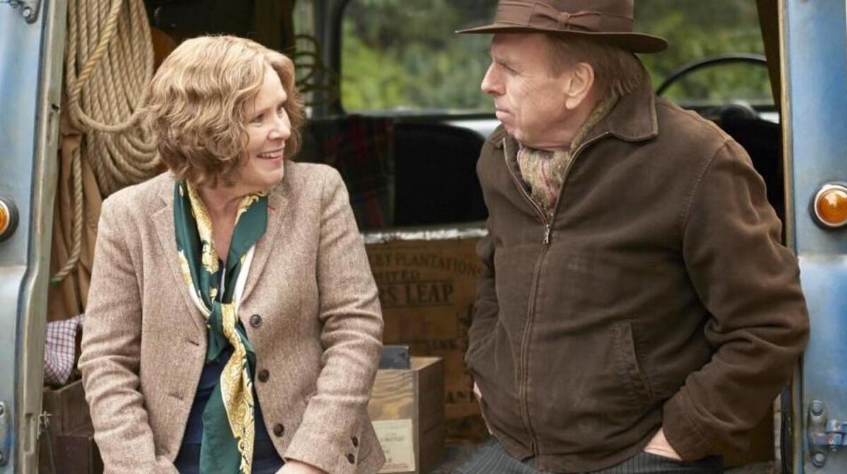 Sandra (Imelda Staunton) and Charlie (Timothy Spall) find another chance at love in “Finding Your Feet.”