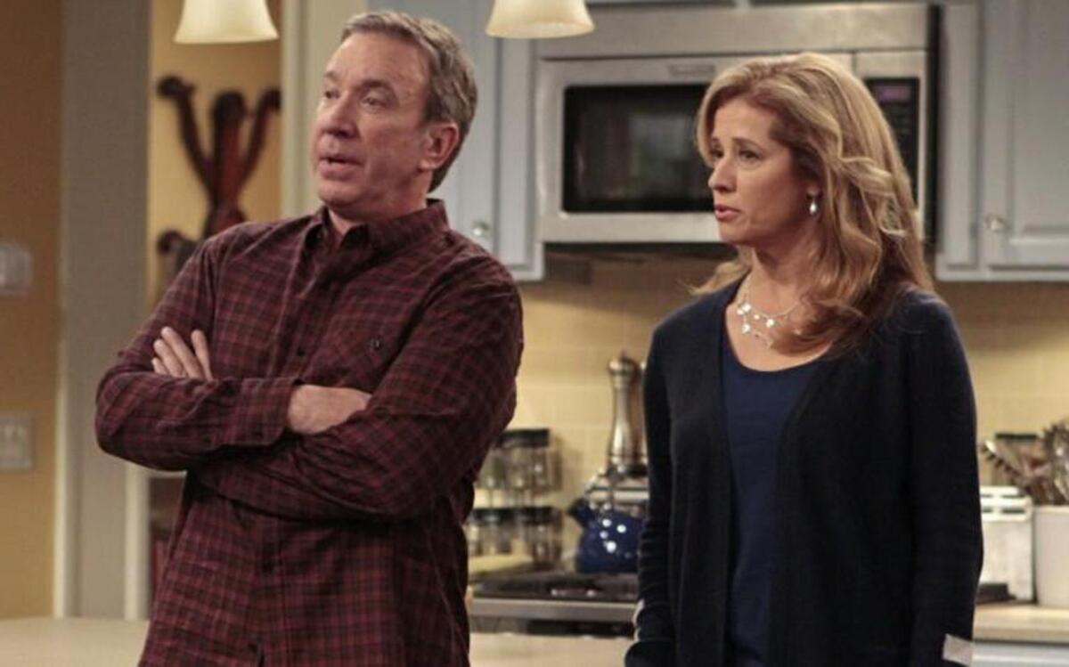 Fans of ABC’s comedy “Last Man Standing,” starring Tim Allen (left) and Nancy Travis, are angry the show has been canceled.