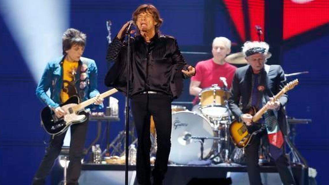
The Rolling Stones performed at the Tokyo Dome on Feb. 26, 2014.
