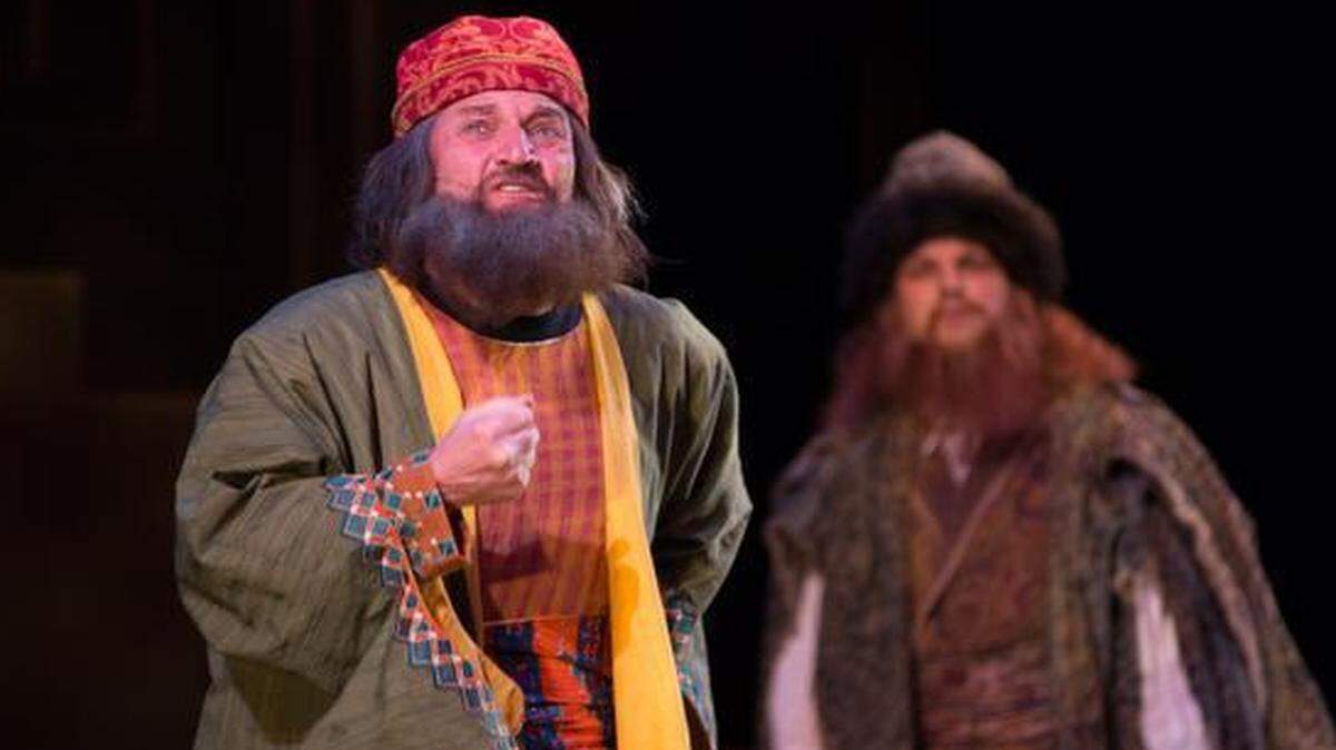
Gary Neal Johnson as Shylock in the Heart of America Shakespeare Festival production of “The Merchant of Venice.”
