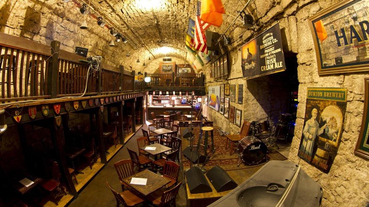 O’Malley’s Pub in Weston features beers brewed on-site by the Weston Brewing Company and live Irish music on weekends.