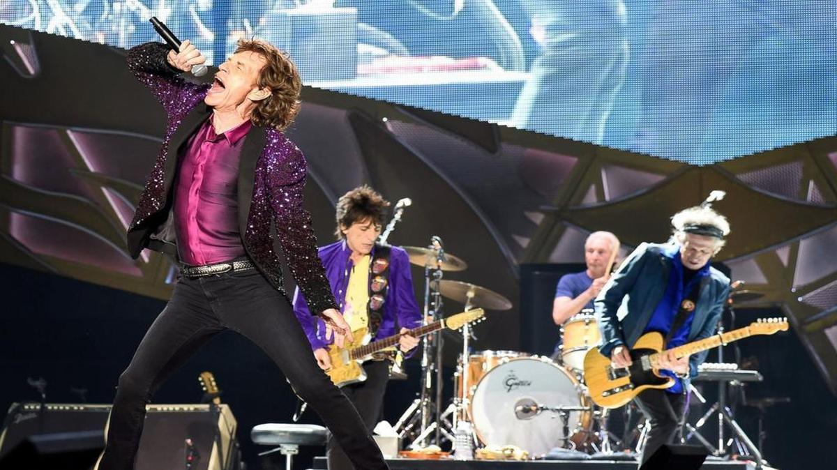 
The Rolling Stones will be at Arrowhead on Saturday.
