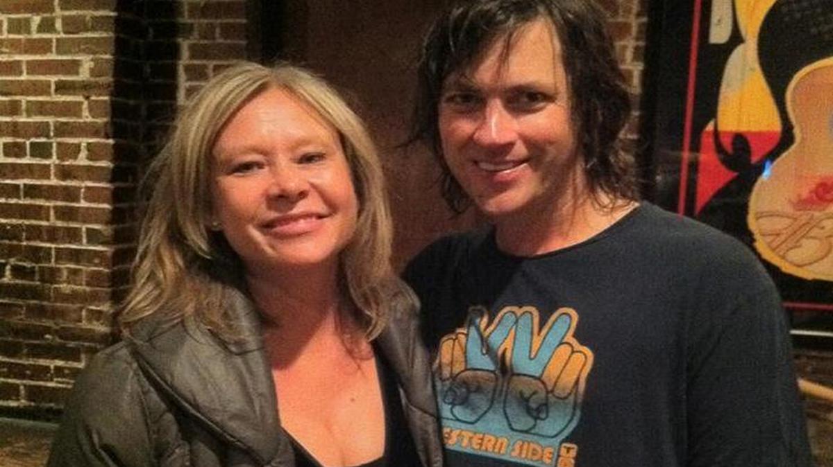 Old 97’s lead singer Rhett Miller and me after one of his solo shows in St. Louis a few years ago.