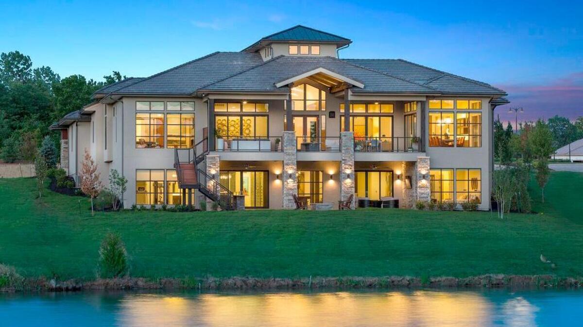 Starr Homes’ Spring Parade of Homes entry, located at 16008 St. Andrews Court in Loch Lloyd, offers magnificent views of the Tom Watson Signature Golf Course.