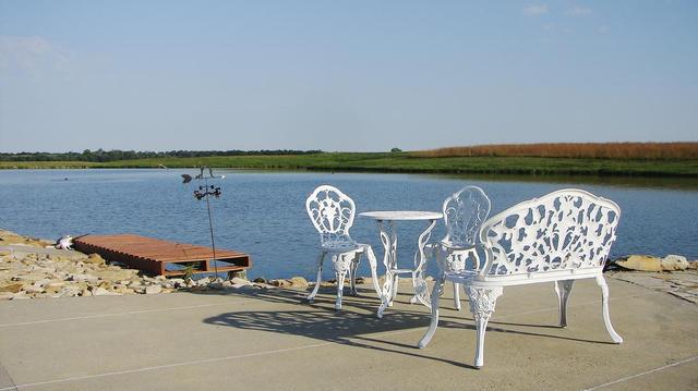 Farmers National Company has a number of listings, including recreational property with stocked lakes and boat docks.