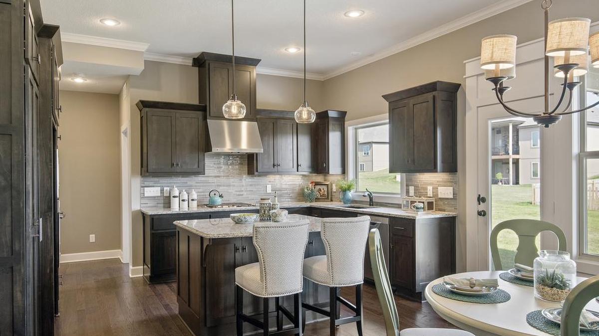 “It is exciting to debut a beautiful new model home and community in such a desirable area of Lee’s Summit,” says Morgan Durand, Community Manager for Mill Creek and member of The Rob Ellerman Team with ReeceNichols.