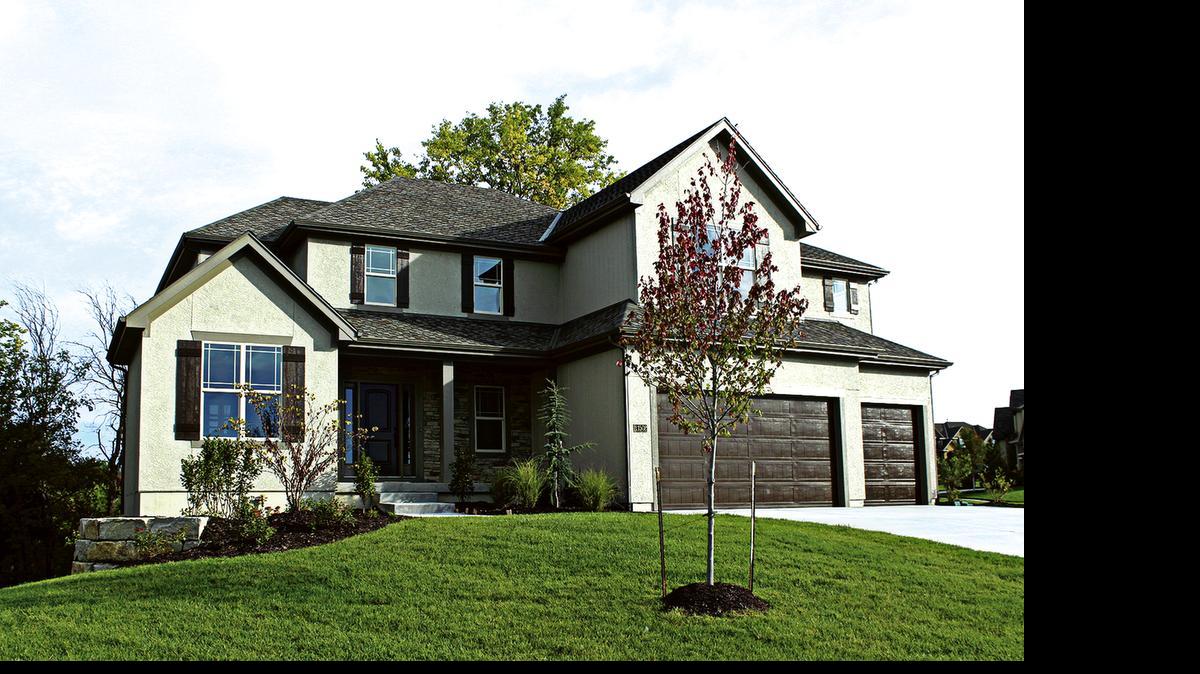 
Don Julian Builders’ two-story Windsor, priced at $464,900, offers four bedrooms, 3
1/2 bathrooms, a first-floor study and an open kitchen, living room and dining room. 
