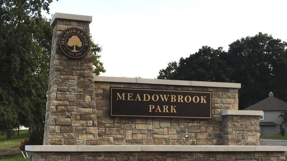 Meadowbrook Park is situated on the former Meadowbrook Country Club property at 95th and Nall. Three stocked lakes, vast green space and trails will be available for residents and visitors to enjoy.