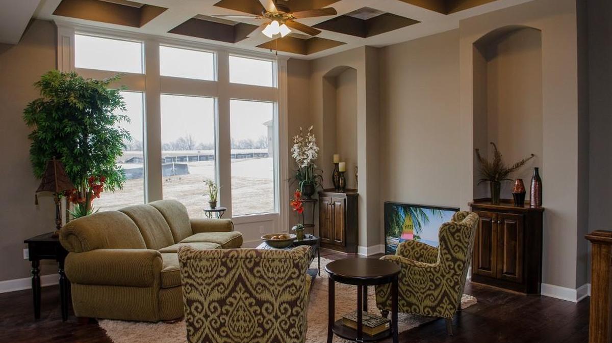 One available spec home in The Villas of Sunnybrook is The Catalina, created by longtime Kansas City builder Calyn Homes. It is a three-bedroom, three-bathroom villa, priced at $309,950.
