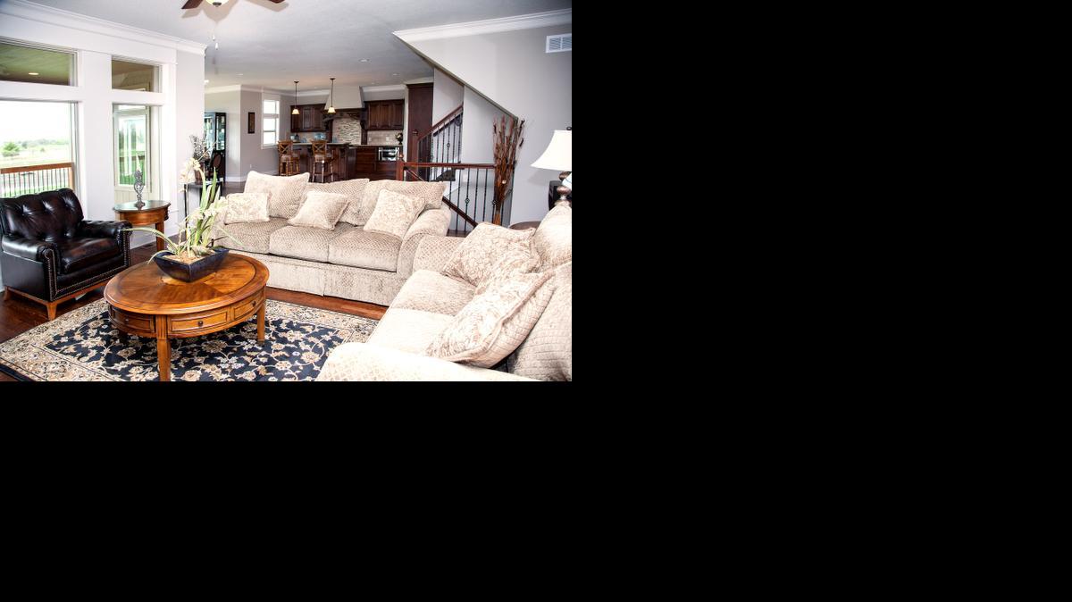 
Each Wolf Creek home offers upgraded standard features, including granite counter tops, hardwood floors and wrought-iron staircase spindles.
