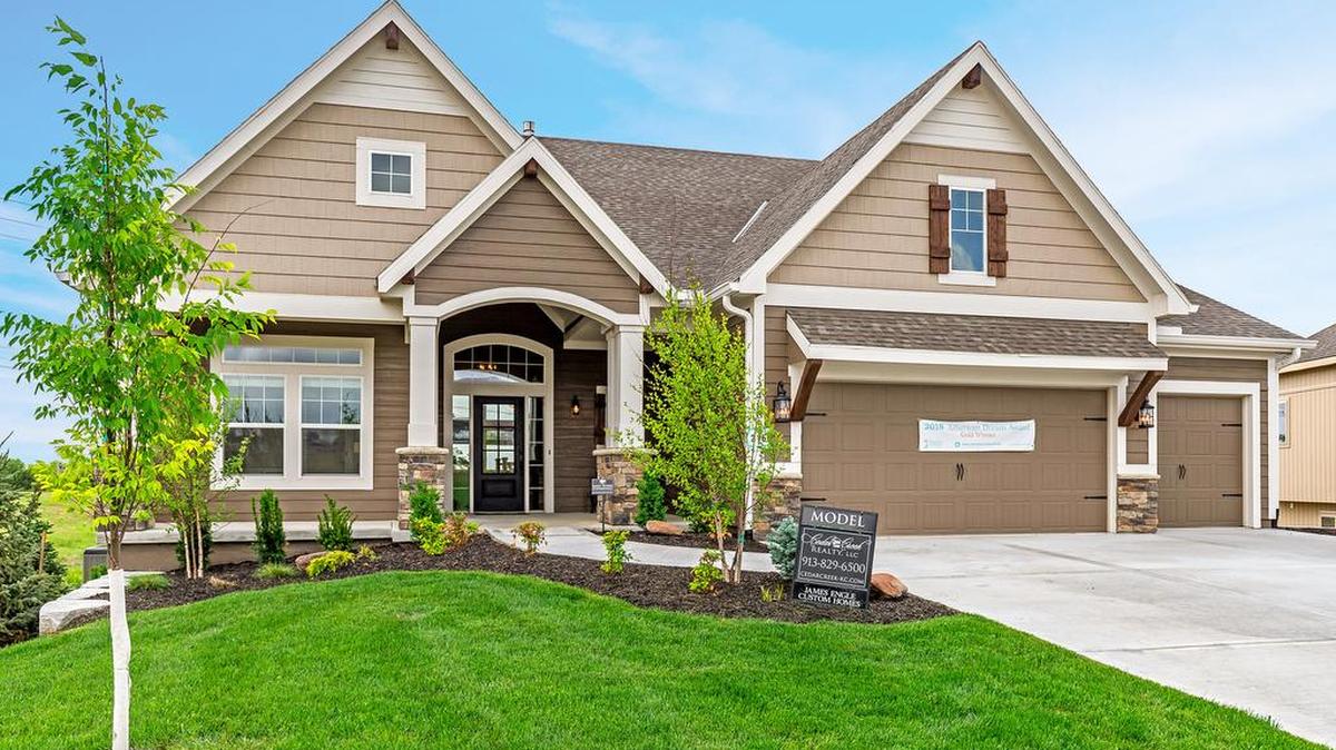 Visit Cedar Creek to see an incredible selection of Fall Parade of Homes entries, including a reverse 1½-story home from James Engle Custom Homes.