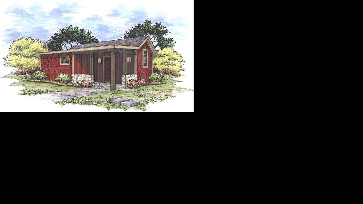 
One of the features at the Greater Kansas City Home Show is “The Scout Shack,” a 700-square-foot cabin featuring the latest design and construction materials. 
