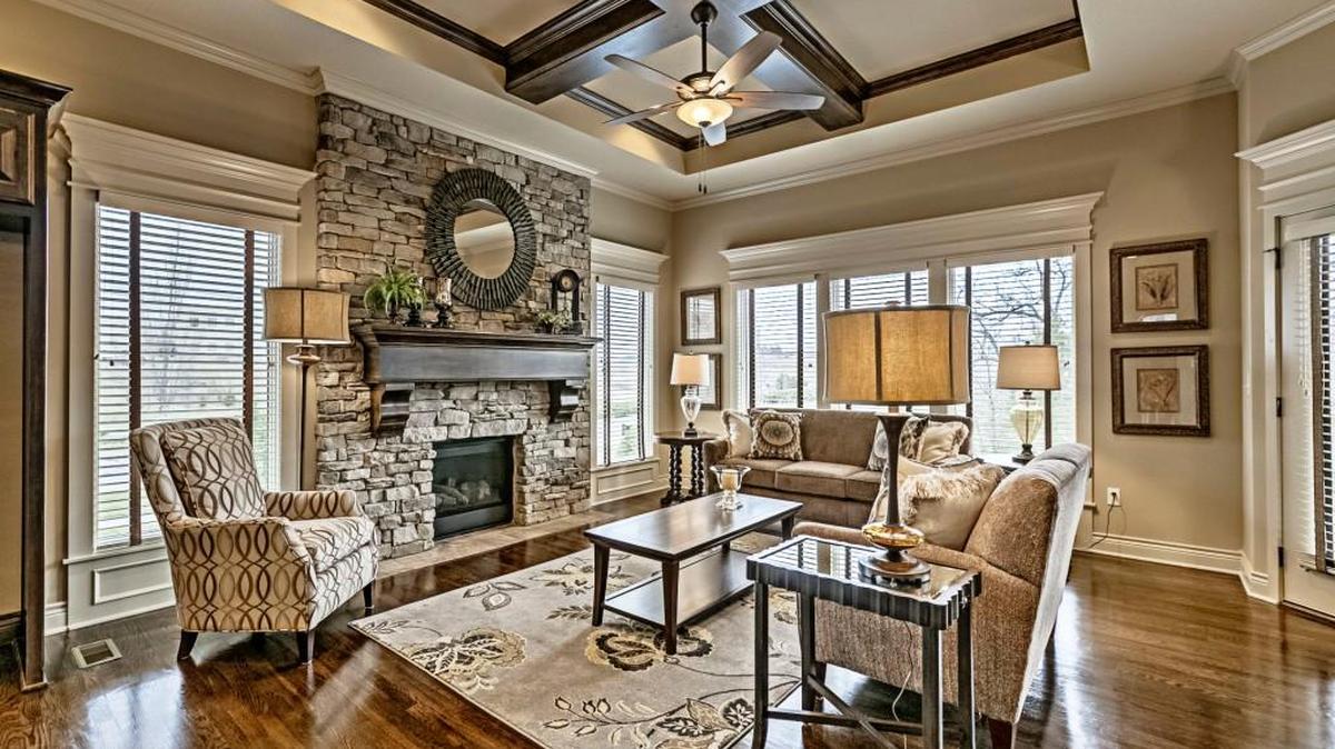 Architectural details and scenic views create an exceptional living space at Gatewood Villas.
