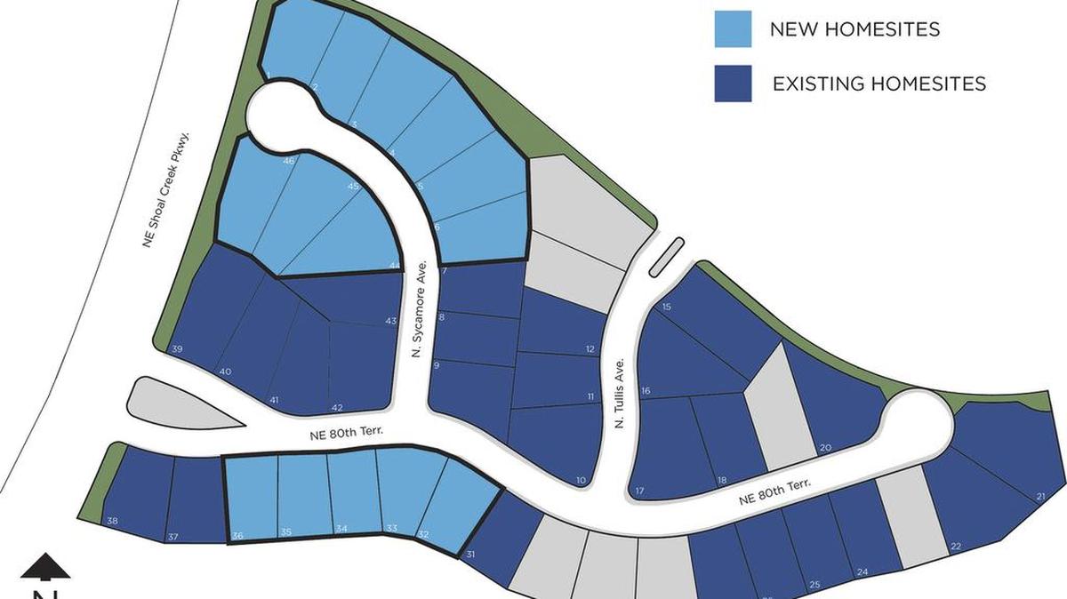 Phase 2 of The Enclave in Shoal Creek Valley opens this weekend, giving prospective buyers an enticing new selection of homesites from which to choose.