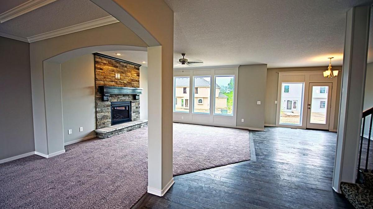 In Highland Ridge Crossing, “You have a unique look to all the houses,” said Marti Lilja, an agent for Reece & Nichols. “The builders try to separate it out to make each house look a little different, but they all have great qualities.”