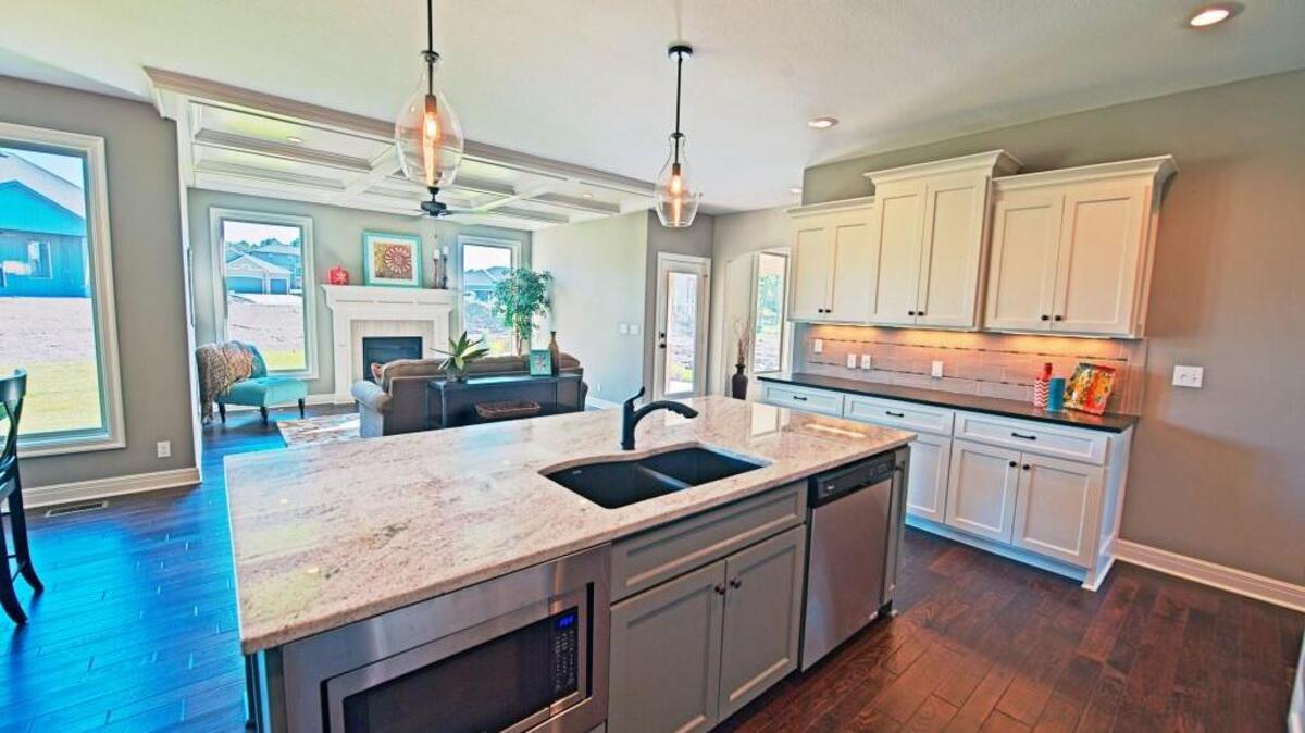 The Preserve at Clear Creek is a very family-friendly community says Jennifer Harvey, the lead agent for The Jennifer Harvey Team who markets Shawnee subdivision. “It has some really nice floor plans. You are going to see some reverse plans, 1½ story plans, two story plans that buyers can choose from. They can custom design their own home, which is really nice.”