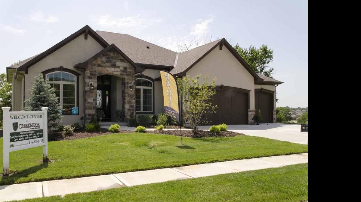
C & M Builders offers three homes in Westbrook IX at Creekmoor, including this Wellington plan at 931 Creekmoor Drive that is the sales center and is available at $483,930. 
