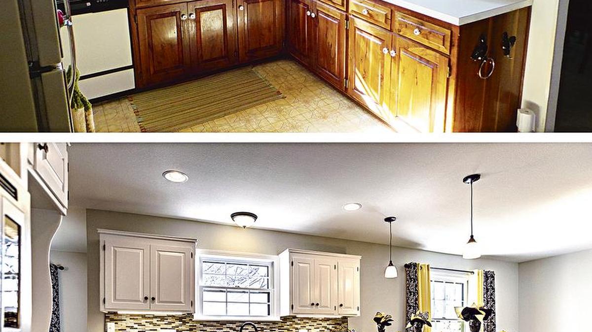 House Buyers KC helps those in need of a quick sell. Once a home is purchased, the House Buyers KC updates the property, which often includes modernizing kitchens (pictured above) and bathrooms and making exterior repairs.