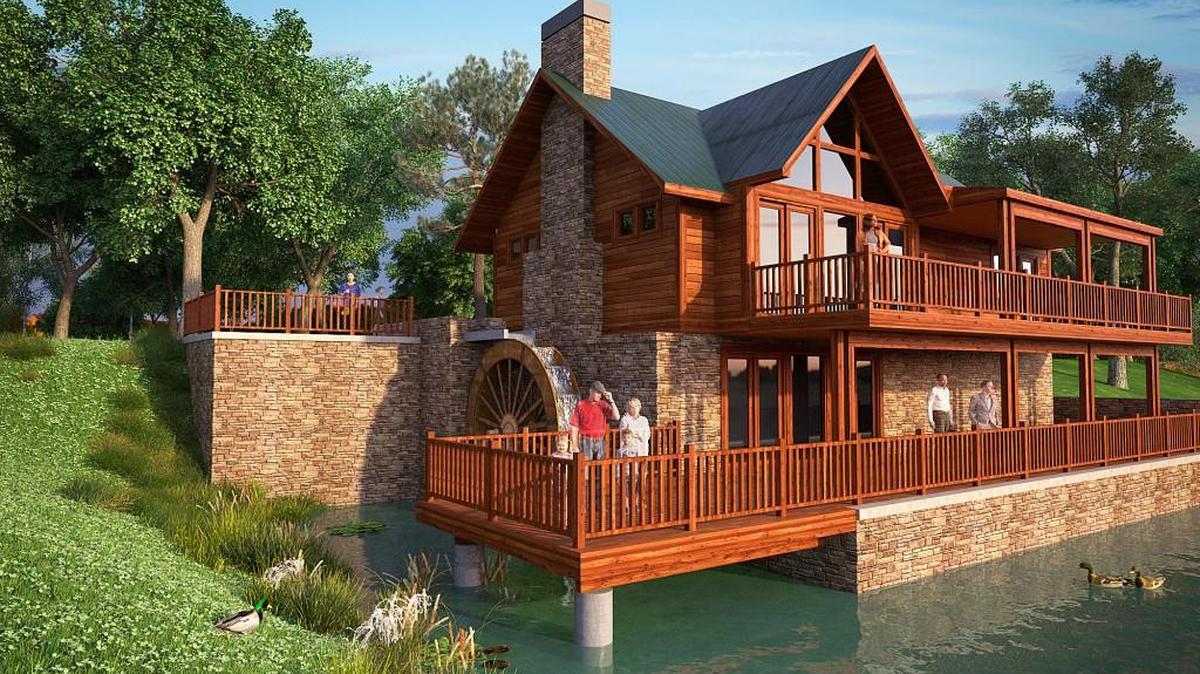 The Mill of Riverstone at 183rd and Quivira in Overland Park will have a truly unique clubhouse with the appearance of an old mill (staying true to the development’s name), complete with running water and pond.
