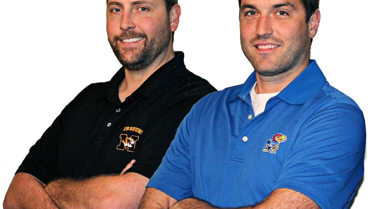 Brandon Logan, left, and Brett Shelton, of BrandonBuysKC.com, offer a variety of solutions for homeowners needing immediate relief from the economic burden of home ownership.
