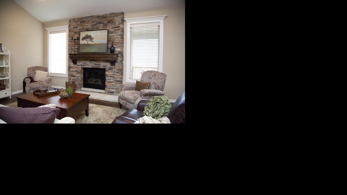 
Visitors to Brookwood Farms can see the furnished model home, a four-bedroom, three-bathroom Marietta II reverse 1
1/2-story plan. 
