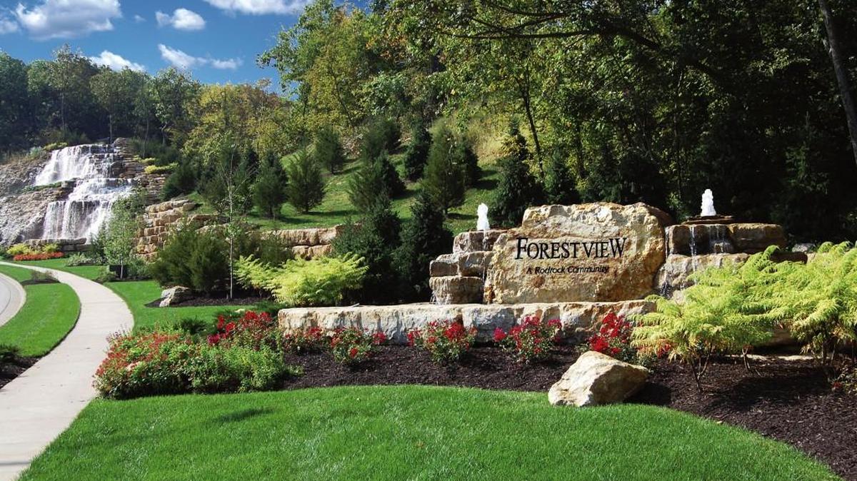 A one-of-a-kind neighborhood, Forest View is located just west of Highway 7 on 119th Street, atop a winding road with a beautiful waterfall at its entrance.