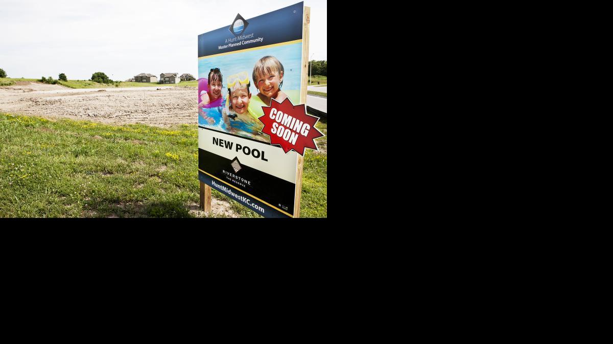 
The ground is being prepared for a new swimming pool at the Reserve at Riverstone. The pool will open for use in summer 2015.

