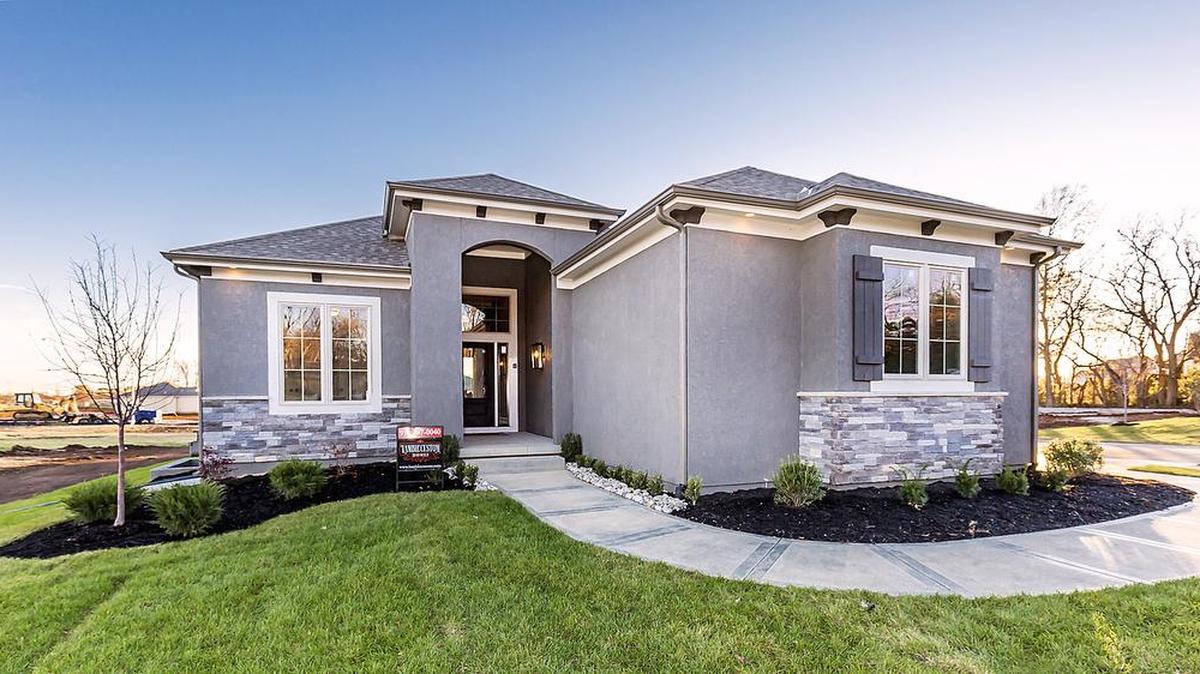 Both The Enclave at Cedar Pointe and The Enclave at Prairie Star feature options of reverse 1.5-story designs like the Tuscan, pictured here.