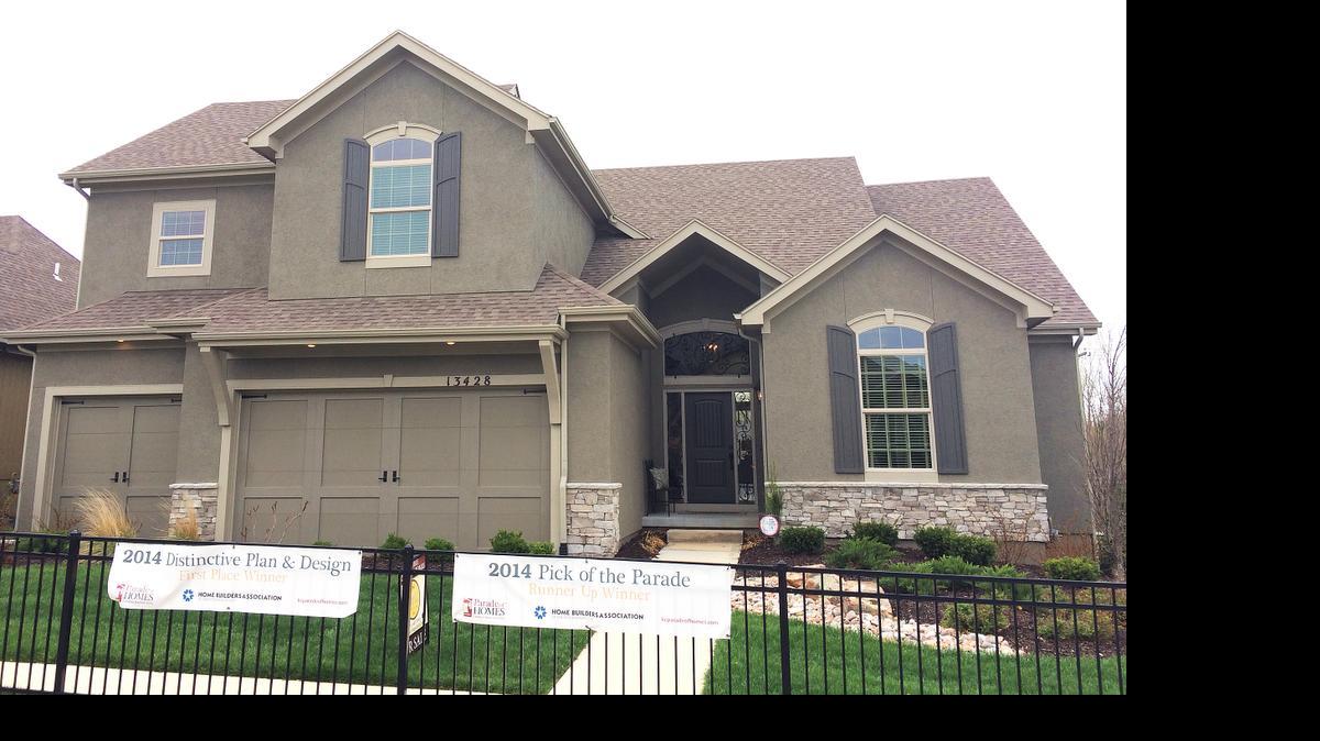 
The Juniper 1
1/2-story by Lambie Custom Homes at 13428 W. 172nd St. won the 2014 Pick of the Parade Runner Up and First Place Distinctive Plan & Design awards. It is offered at $527,810.
