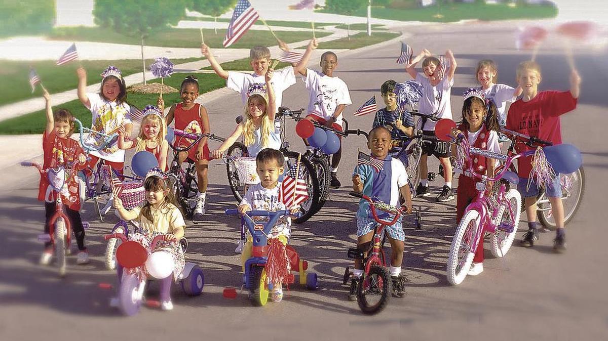 The Moms’ Council’s events such as the 4 th -of-July bike parade help break down the barriers that separate neighbors.