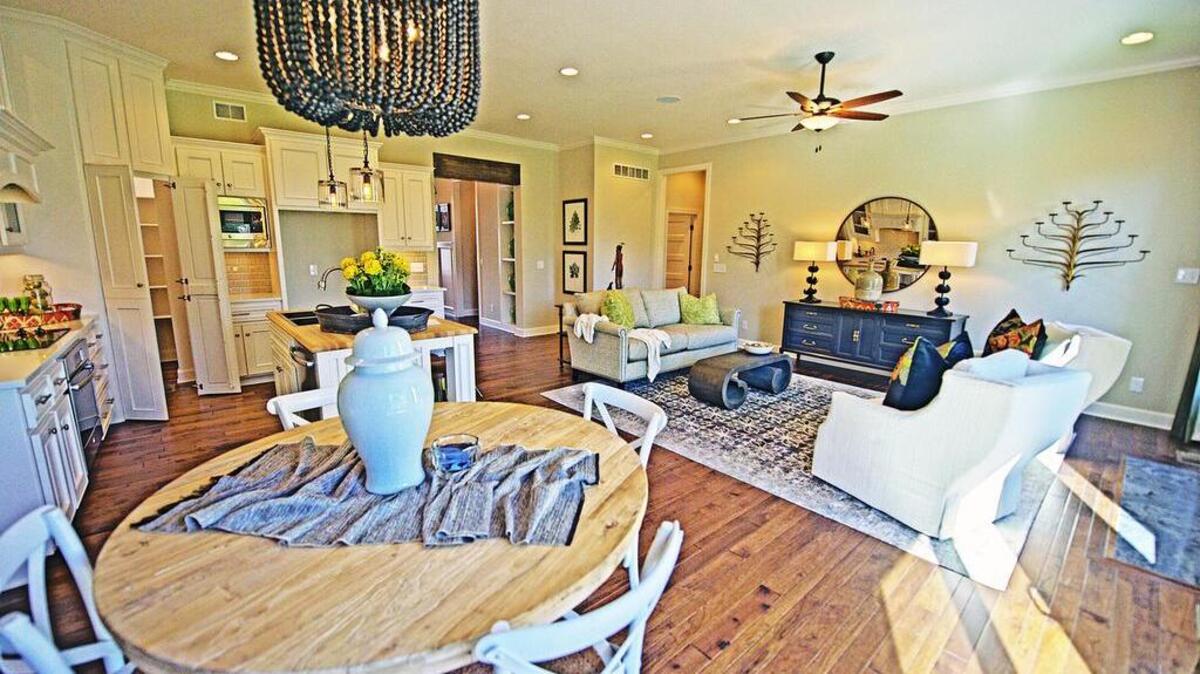 Rodrock Developments offers two maintenance-provided communities, including Grayson Place, at 119thand Lone Elm Road. Beautiful reverse 1.5-story villas, such as the Richmond (pictured) and the Fallon, offer 4 bedrooms and 3 baths.