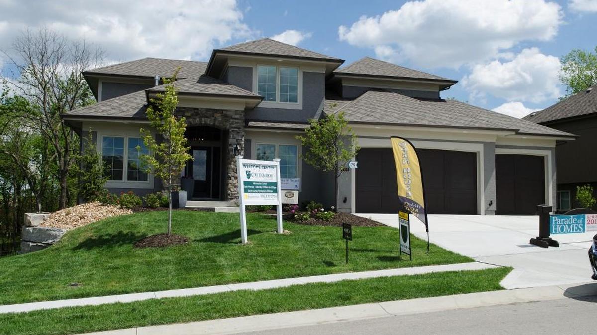 Recently, two of the homes in Creekmoor built by C&M Builders earned the American Dream Grand Prize at the Home Builders Association award ceremony. One was the Wetherford 1 1/2 story plan. This single-family home includes five bedrooms, four bathrooms and a three-car garage.
