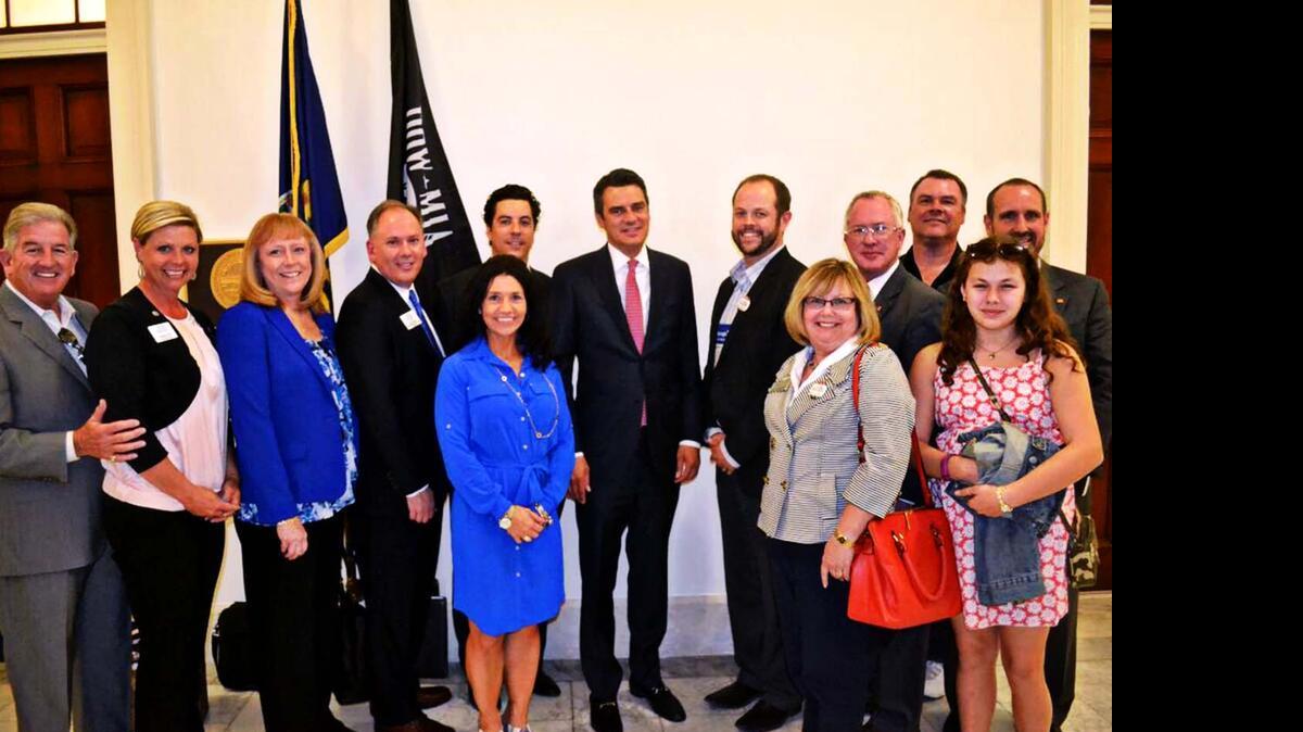 
Members of the Kansas City Regional Association of Realtors visit U.S. Rep. Kevin Yoder in Washington, D.C.
