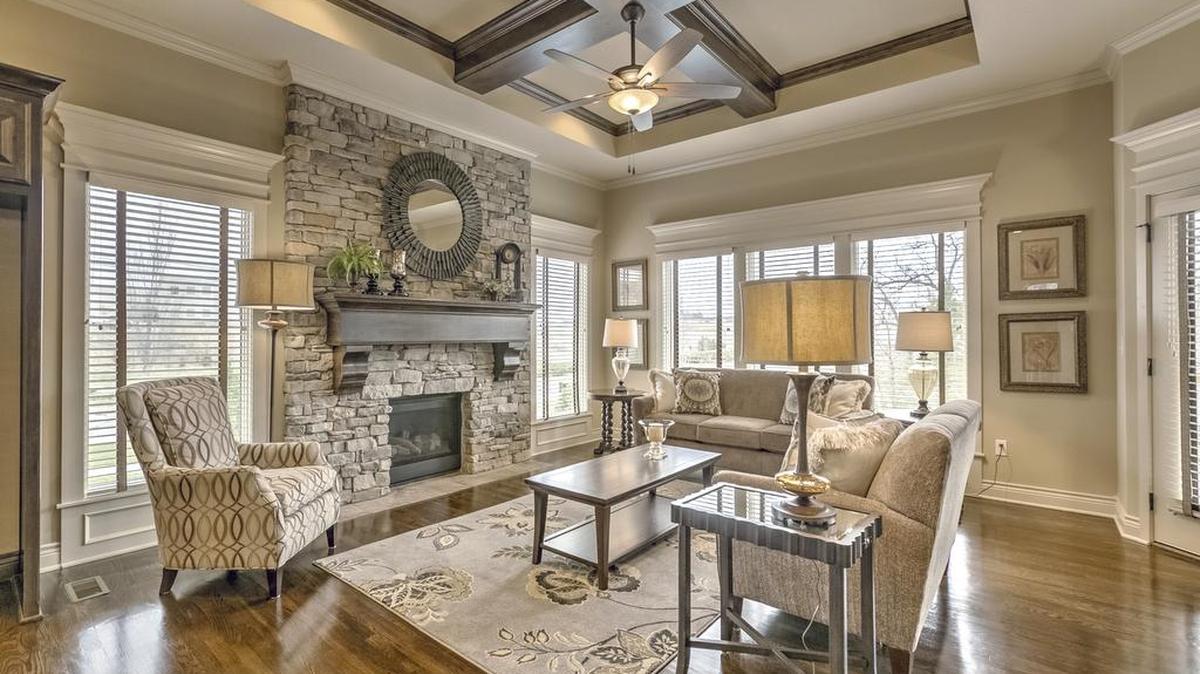 Architectural details and scenic views create an exceptional living space at Gatewood Villas.