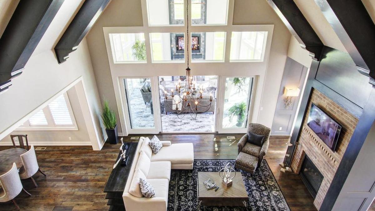 Don Julian Builders’ 1½-story home takes full advantage of a stunning location with panoramic golf views. Tour the home as the Fall Parade of Homes continues through Oct. 8.