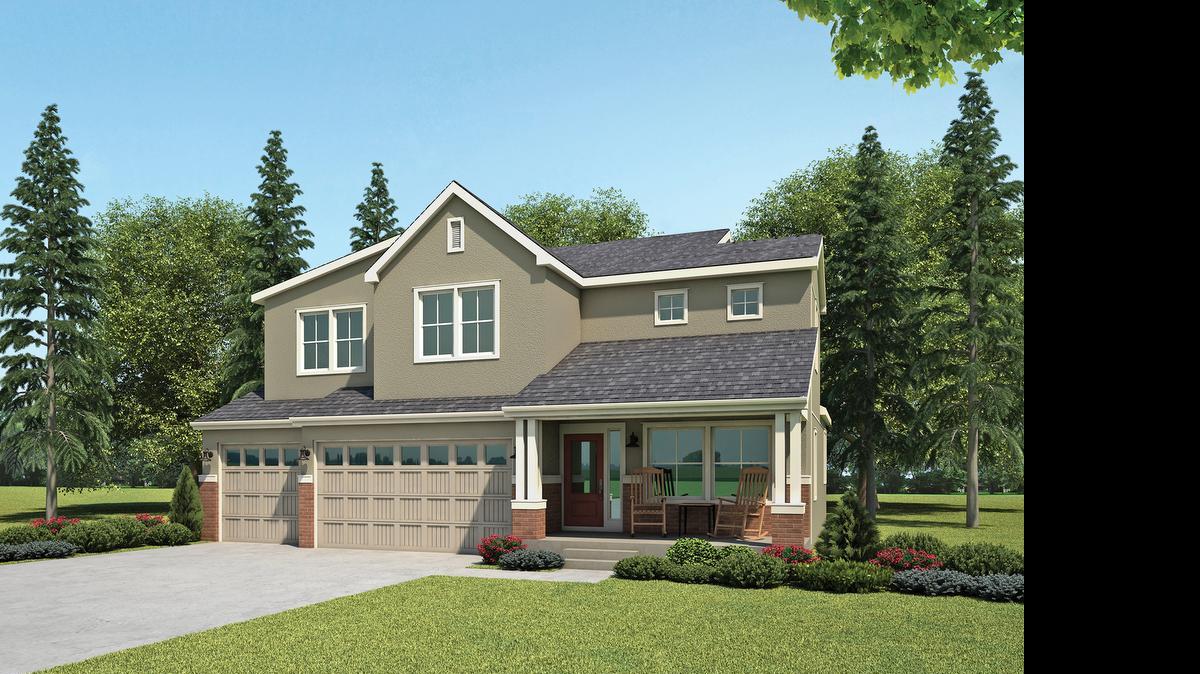
Brookfield Residential, the exclusive builder in The Enclave in The Village at Shoal Creek Valley, offers three two-story plans and one ranch plan. 
