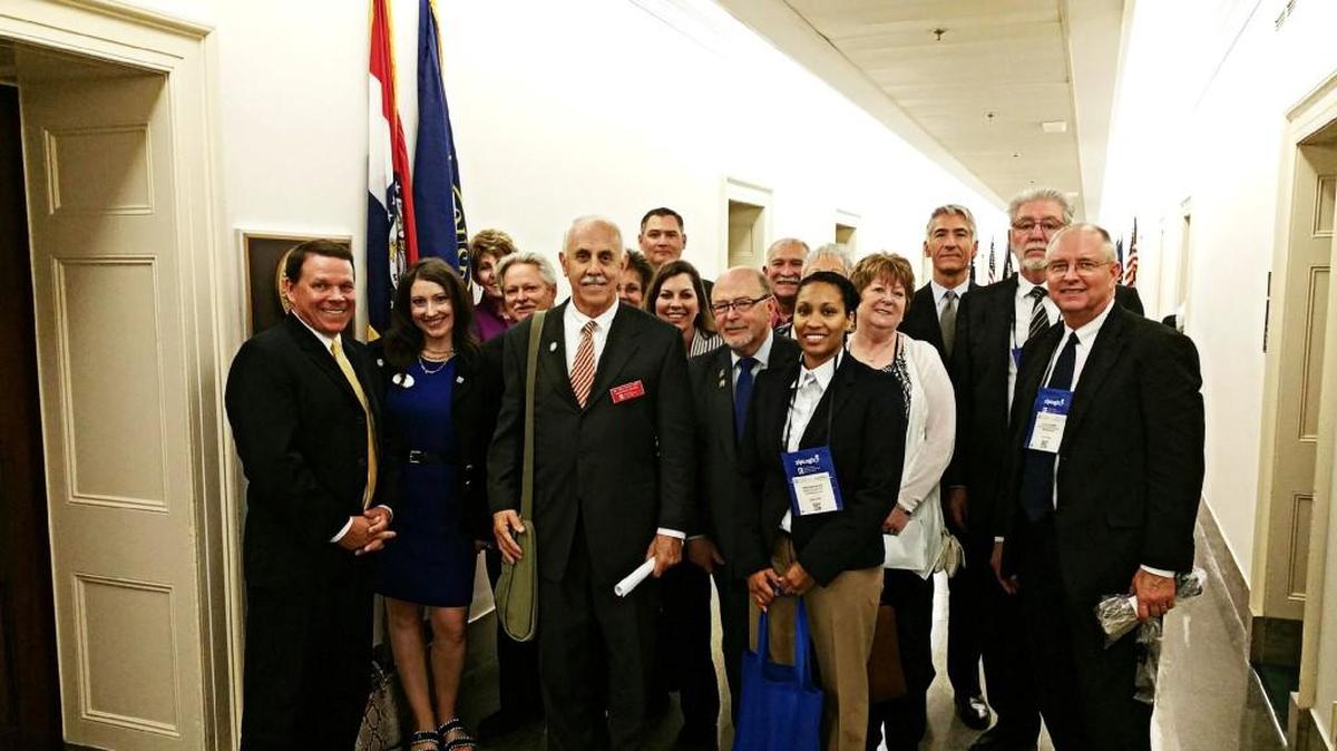 Local Realtors met with U.S. Rep. Sam Graves of Missouri recently in Washington, D.C., to discuss important pro-housing issues.