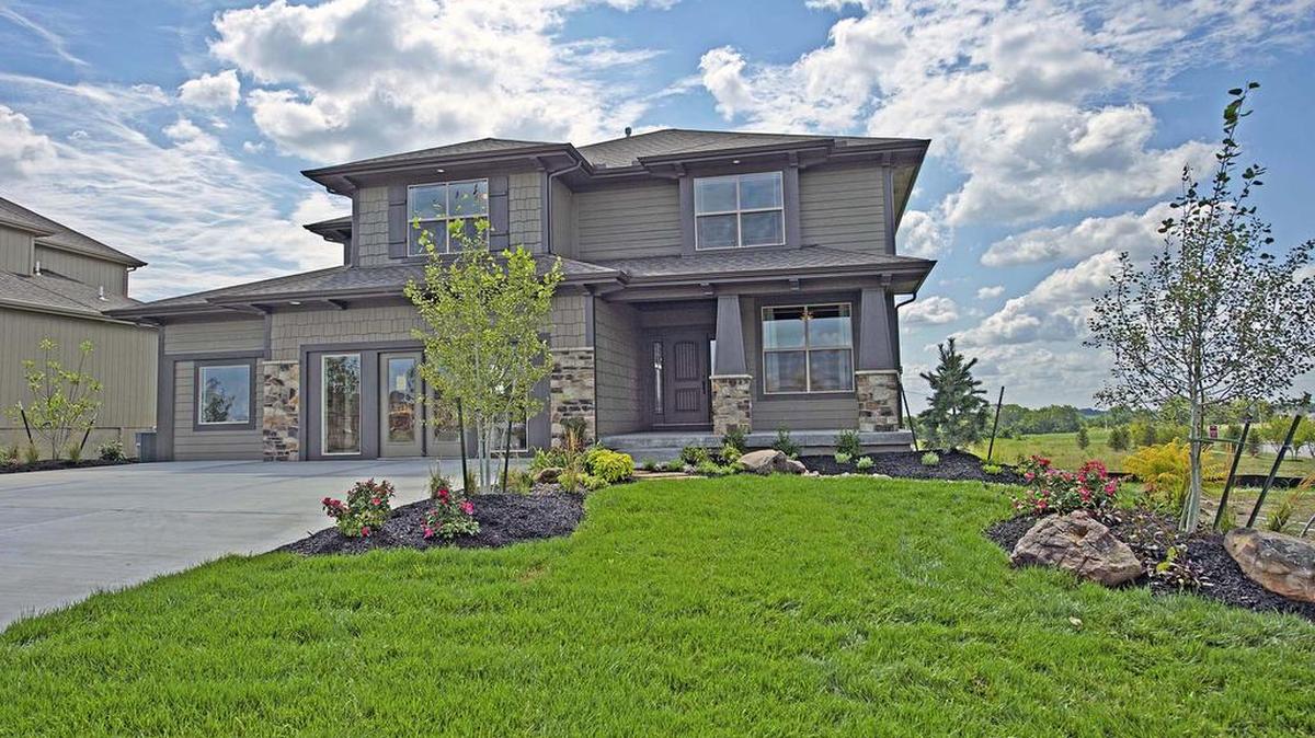 
This award-winning Makenna plan, by Gabriel Homes Inc., is one of the Fall Parade of Homes entries in Stonebridge Trails.
