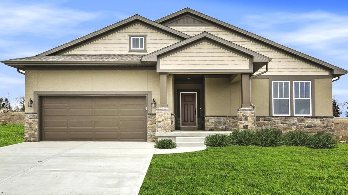 A three-bedroom, two-bathroom Craftsman-style ranch home is available for immediate move-in at Huntford. Priced at $314,990, Community Manager Amy Maher called it, “the most affordable, new construction true ranch in Olathe.”
